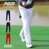 PGM Men Golf Pants Spring Autumn High Elastic Sports Wear-beständiga Golf Tennis Trousers Kuz052 Slim Fit Soft Male Pants 240326