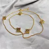 New Fashion Loeweee Ring Anagram Pendant Lowew Top Necklace Asymmetric Women Retro Bracelet Brass 18K Gold Plated Ear Stud Hoop Ladies Designer Jewelry LOE 305