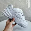 2023 Buty do biegania M2K Sports Treakers Sneakers White Pure Platinum Women Mens Zapatillas March M2K TEKNO DAD SIZE 36-45 A3RV#