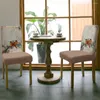 Coperture per sedie spandex Cover fiori uccelli che disegnano prugna arto di arredamento per la casa retrò forniture per matrimoni