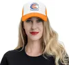Kogelcaps correcaminos-uat-basketball unisex volwassen mesh honkbal cap trucker hoed papa zwart