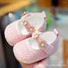 Eerste Walkers Little Princess Shoes Baby Soft Sole Walking Spring en Autumn Female Anti Slip For 0