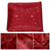 Panno da tavolo a tema natalizio tovagliatore impermeabile jacquard elegante resistente alle macchie per feste raccolte vacanze