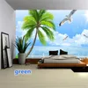 Taquestres 2024Refrefing Cenário natural Bela 3D Impressão Tapestry Bedroom Decoração de parede viva Hippie Home Decoration Mural