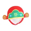 Party Supplies pluche hoed Chinese headdear nieuwigheid Unisex voor Spring Festival