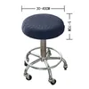 Couvercles de chaise couvercle de tabouret rond