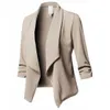 8230269 NOUVEAU FEMME FEMMES FEMMERS Veste Veste Blazer Blazer Dames à manches longues Cardigan Sligan Slim Fit Solid Small