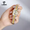 Designer Watch Liebig Tuhao Gold Men's and Women's Quartz L1031 Business Steel Band Waterproof Par Watch