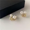 Corée du Sud Nouvelle tendance à la mode pour femmes à la mode et à perles personnalisées Niche Design French Style Elegant oreilles R8ni