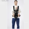 Carners Slings Sackepacks 4 In1 Baby Carrier Tabouret avec sac de rangement Kangaroo Swaddle Sling Enfant Enfant Emballage ergonomique Backpack Hipseat L45