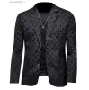 Spring Heren Pakken Blazers Western Kleding Designer Men Klassieke letter Afdrukken Blazer Autumn Luxe Outsterwear Coat Slim Fit Letter Patchwork Dames