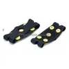 Bergsklättringskamrater 1 par 5 Studs Anti-Scid Snow Climbing Shoe Spikes Ice Grips Cleats Winter Anti Slip Shoes Er Drop Delivery SP DH5VC