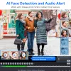 Kameralar Seneeu 4K 8MP 5MP POE IP Kamera Ses Kayıt CCTV Güvenlik Gözetleme Kamera Su Geçirmez IP66 Açık Home Video H.265