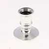 Candle Holders 4Pcs Taper Traditional Shape Fits Standard Candlestick Silver Decoration Tea Light