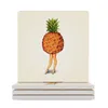 Maty stołowe Pin-up: ananasowa dziewczyna ceramiczne podstawki (kwadrat) na kubki kubek na kubek Uchwyt stojak