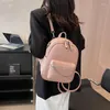 Sacchetti scolastici donne simpatiche mini marchio mochila moda pu pelle college college spalla Bagpack per la signora zaino da viaggio femminile piccolo sacchetto da viaggio