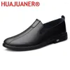 Casual skor äkta läder mäns italienska män loafers andningsbara kontor mockasins man designer glid på körning lägenheter man