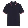 Fred Perry Men's Polos Shirt Designer Shirt Polo Embroidered Logo Womens Mens Tees Short Sleeved Top Asian Size S/M/L/XL/XXL