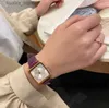 Polshorloges dames es hoogwaardige casual bedrijfskwarts-battery ontwerper waterdicht leer 30 mm montre de luxe cadeaus a5 l46