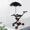 Barnvagnsdelar baby paraply anti-uv solskade vattentät kylning multifunktionella tillbehör