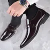 Casual Shoes Spring Summer And Autumn Men's Leather For Business Leisure Wearing European American Trendy