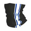 Bandanas Israel Stripe Flag Bandana Neck Gaiter Windproof Face Scarf Cover Men Women Patriotic Headband Tube Balaclava