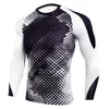 Men'S T-Shirts Mens 10 Colors T Shirts Summer Milk Shreds Casual Fitness T-Shirt Round Neck Printing Long Sleeve Drop Delivery Apparel Dhcvi