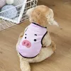 Ropa para perros ropa de mascota de verano gatos gatos perros chaleco transpirable camiseta delgada para pequeños trajes de chihuahua trajes