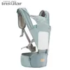 Dragers Slings Rugzakken Insulaire ergonomische babydrager baby Kid Baby HiPseat Sling Front Facing Kangaroo Baby Wrap Carrier voor babyreizen 0-36 maanden L45