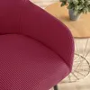 Pokrywa krzesła Patrz wysokie ramię elastyczne aksamitne tkanin