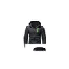 Men'S Hoodies & Sweatshirts Men Casual Athletic With Fluorescent Zippers Male High Street Cardigan Autumn Hooded Mans Winter Solid Co Dh9Xr