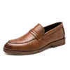 Casual Shoes Plus Size Men Loafers Korea Style High Quality Sneaker Boat Original Bekvämt körföretag Läder