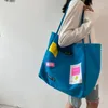 Totes Large-capacity Shoulder Bag Student Class Backpack Casual Canvas Tote Girl Handbags Bags For Female Handbag