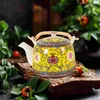 Dinnerware Sets High Temperature Resistance Office Tea Pitcher Ceramics Porcelain Teapot