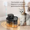 Explorando Pet Smart Cat Water Dispenser: sem energia no verão, aquecimento automático no inverno, distribuidor de água ativa que detecta em loop