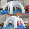 Customized inflatable dome tent with beams 8m/6m pop up spider event party marquee disco shelter for rental or sale with blower free air shipping