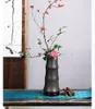 Vasi Vasi di fiori di bambù in ceramica Zen Zen Retro giapponese Decorazione vulcanica Sezione Volcanica CERIMONIO TEA DI TEA SEGGIO