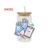 Window Stickers 3D UV DTF Transfers 16oz Cup Wraps Day Printed For DIY Glass Ceramic Metal Leather Etc. D3811