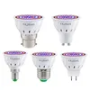 مصباح التطهير فوق البنفسجي LED LED Grow Fl Spectrum BB E27 E14 GU10 MR16 B22 220V GRANEHOUS