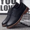 Casual skor läder vinter herr mode zapatillas hombre chaussure homme