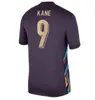 Novo 24 25 25 Inglaterra Camisa de futebol Bellingham Rashford Kane 2024 EURO CUP 2025 Jersey de futebol seleção nacional Home Away Men Kit Women Women Saka Rice Foden S-4