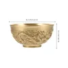 Bowls Cornucopia Of Wealth Fortune Basin Money Treasure Bowl Gold Decor Desktop Copper Office