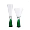 Wijnglazen creatief goud zilvergroen glas phnom penh goblet champagne cup huishouden feest bruiloft drinkware