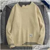 Mensagens de masculino harajuku jumper jumper de malha de todos os jogos de alta qualidade masculino japonês suéter de gola alta masculina moda grande tamanho de malha OTET9