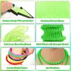 Party Supplies PESENAR 80s Accessories For Women Women's Outfit Costume With Neon Headband Girls