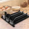 Dekorativa plattor 3 datorer Drink Pusher Mini Fridger Machine Bottle Sliding Organizer Dispenser Självtryckande kylskåp Abs kan glida ut