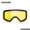 Goggles Goggles Lenses Lenses for Copozz Model20101 ANTIFOG UV400 نظارات على الجليد فقط إسقاط تسليم الرياضة في الهواء الطلق s otejh