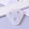 Moldes de cozimento mofo pequeno de silicone pendente para resina artesanato diy ferramentas de jóias epóxi