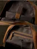 Sac à dos vintage véritable en cuir hommes sac de bagpack sac mochila fou craquier randonnée mâle.