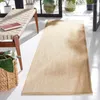 カーペットSafavieh Natural Fiber Collectionエリアラグ-10 'x 14'トウモロコシリネンボーダーサイザルデザインイージーケアラグに最適